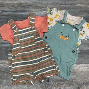 Overalls Bundle 0/3M - Baby Infant Boy